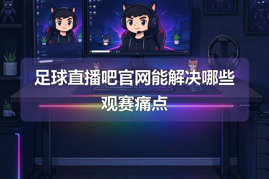 足球直播吧官网能解决哪些观赛痛点